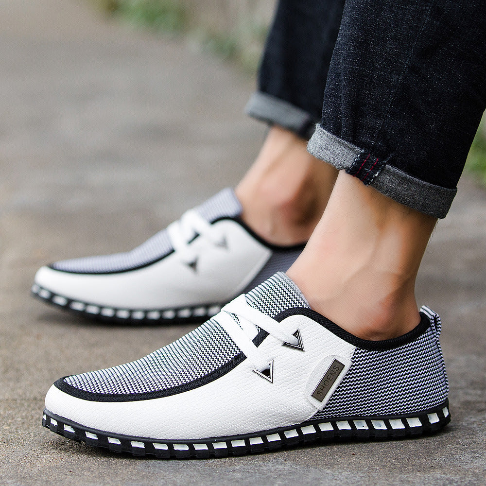 Men's Slip On Loafers Walking Shoes Breathable Casual Sneakers