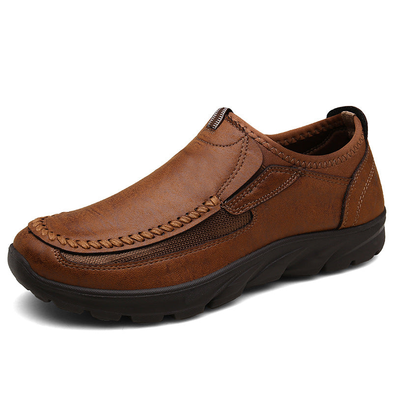 Autumn Set Foot Large 45 Men's Casual Leather Shoes