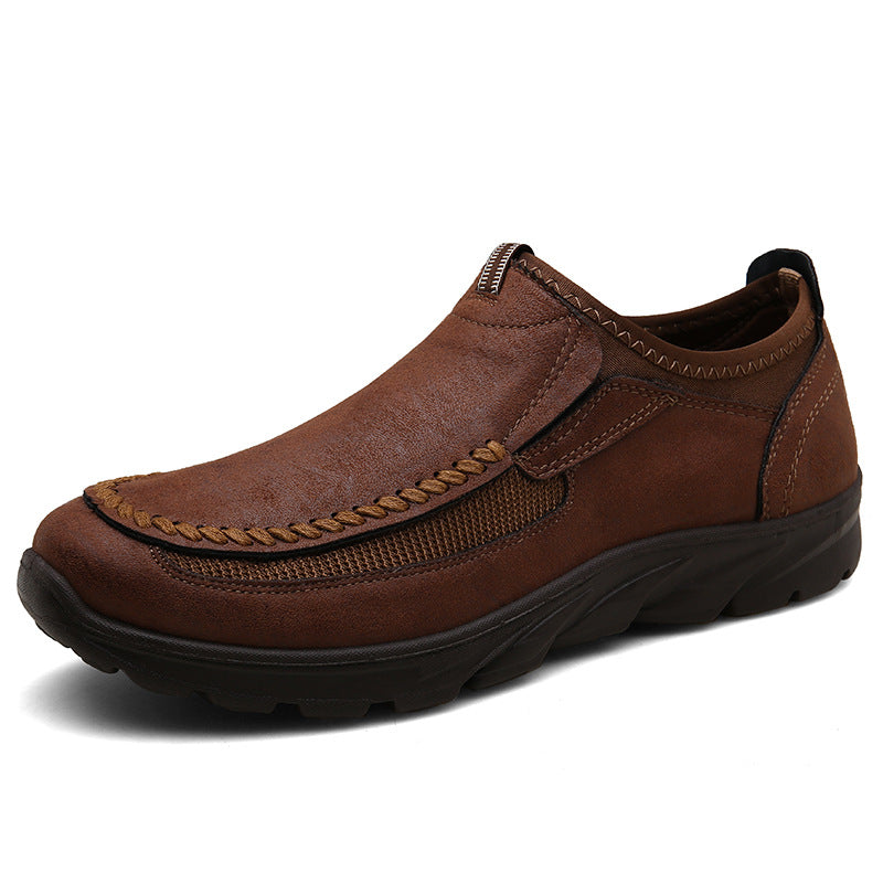 Autumn Set Foot Large 45 Men's Casual Leather Shoes