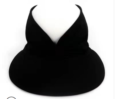 Cross-Border New Anti-Ultraviolet Sun Visor Outdoor Fashion Trend Empty Top Hat, Creative Big Brim Hat