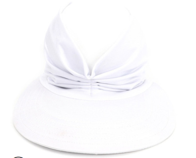 Cross-Border New Anti-Ultraviolet Sun Visor Outdoor Fashion Trend Empty Top Hat, Creative Big Brim Hat