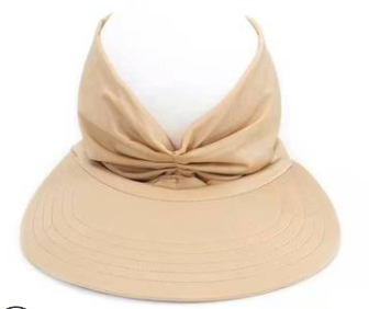 Cross-Border New Anti-Ultraviolet Sun Visor Outdoor Fashion Trend Empty Top Hat, Creative Big Brim Hat