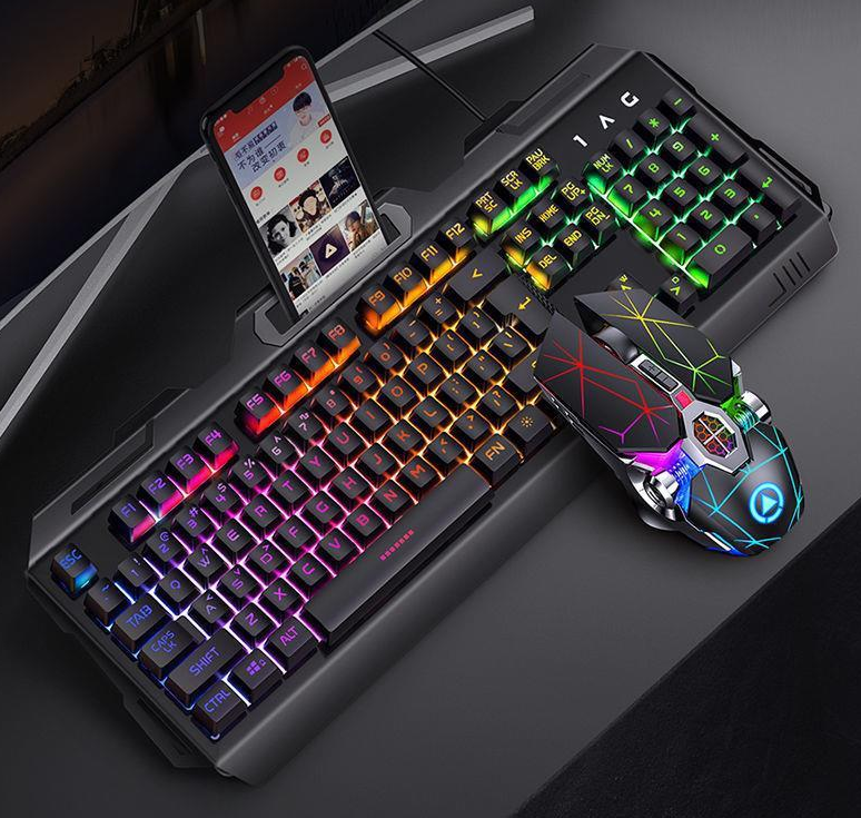 Keyboard Mouse Headset Gaming Set