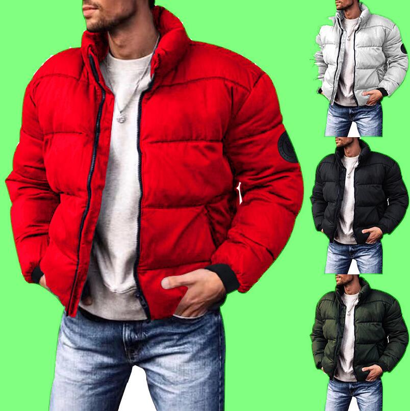 Coat Stand-up Collar Downcotton-padded Jacket Thickened Men's Cotton Jacket