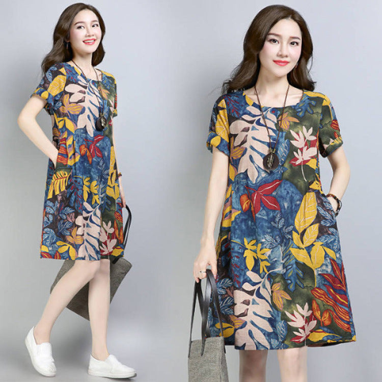 Plus size women's dress