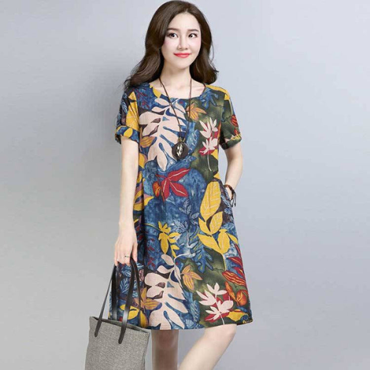 Plus size women's dress