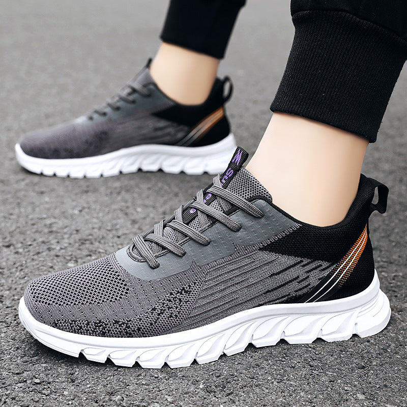 Men Sneakers Fashion Wavy Bottom Shoes Sport Running Walking Shoes