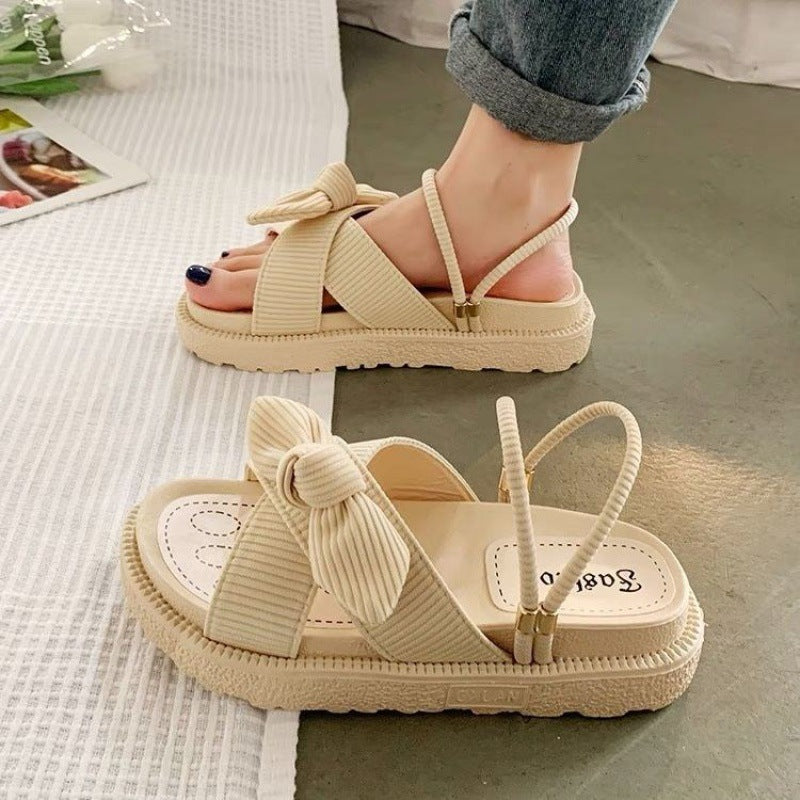 Women's Two Wear Flat Platform Sandals