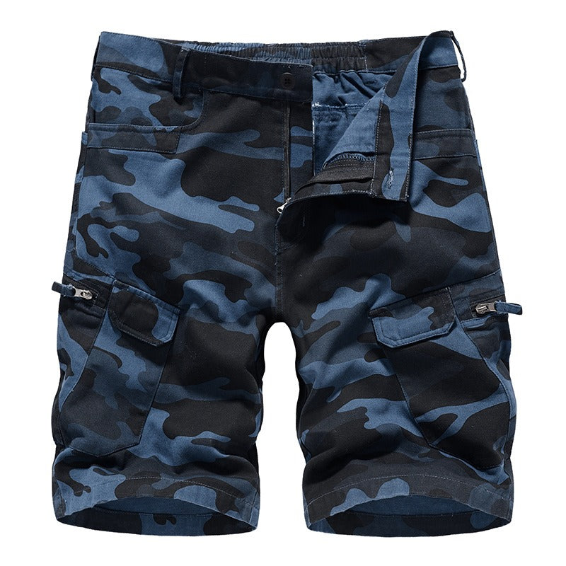 New Mens Workwear Shorts,Camouflage Loose Fitting Oversized Casual Mens Capris