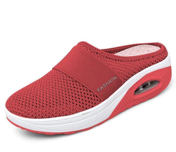 Mesh Slippers Outdoor Air Cushion Shoes Women