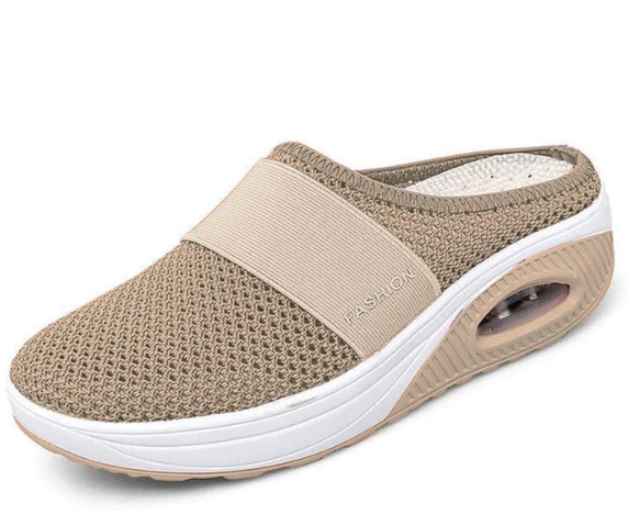 Mesh Slippers Outdoor Air Cushion Shoes Women