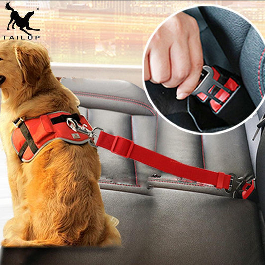 Hund Auto Sicherheitsgurt Sicherheitsschutz Reise Haustiere Zubehör Hundeleine Halsband Breakaway solides Autogeschirr