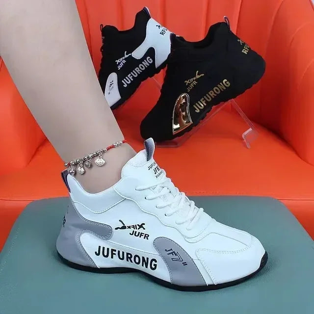 Shoes for Women Summer New Breathable Ladies Lace Up Sports Platform Sneakers Women Walking Designer Shoes Zapatos De Mujer