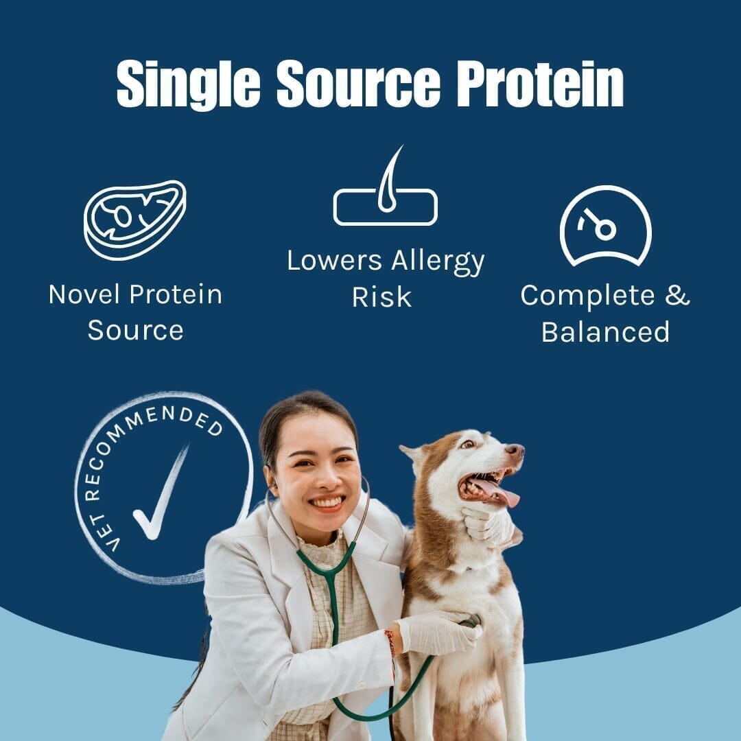 Pure Ostrich Wet Dog Food (Africa)