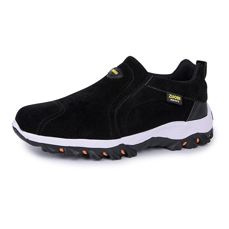 Large Size Men's Shoes Anti-Slip Wear Hiking Shoes Outdoor Low-Top Shoes Breathable Climbing Shoes Casual Sports Shoes