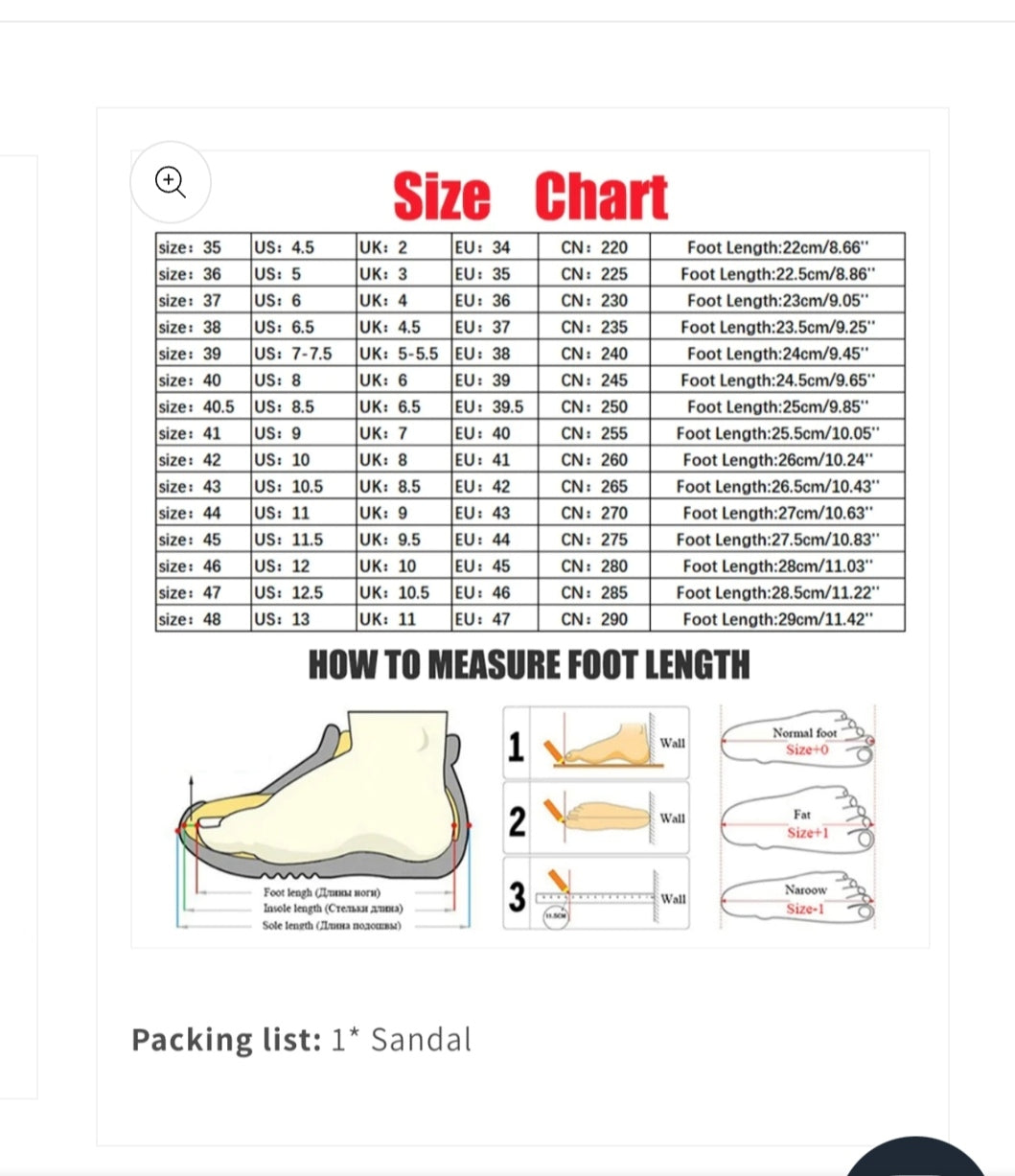 Men Sandals Fishing Shoes Leisure Beach Slippers Outdoor Summer