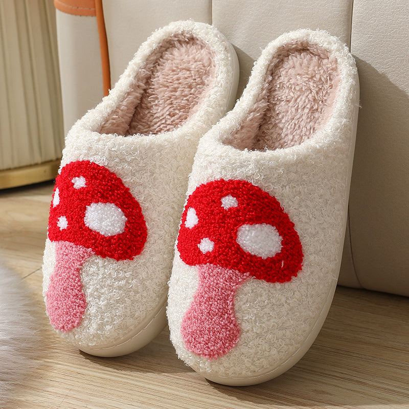 Women's Home Slippers Fashion Plush House Shoes For Valentine's Day