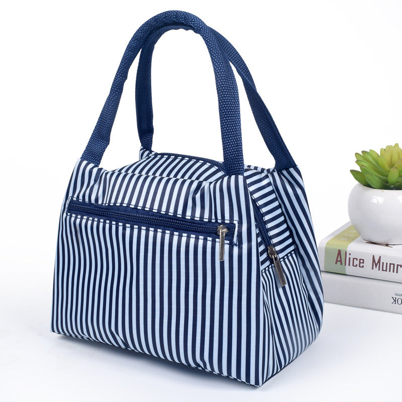 Portable Lunch Bag Thickened Rice Bag Fashionable Oxford Cloth Lunch Box