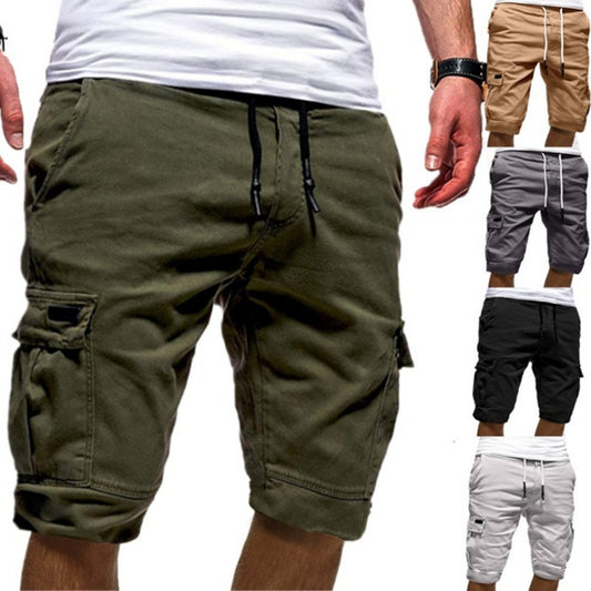 Herren Casual Jogger Sport Cargo Shorts Military Combat Workout Gym Hose Sommer Herrenbekleidung