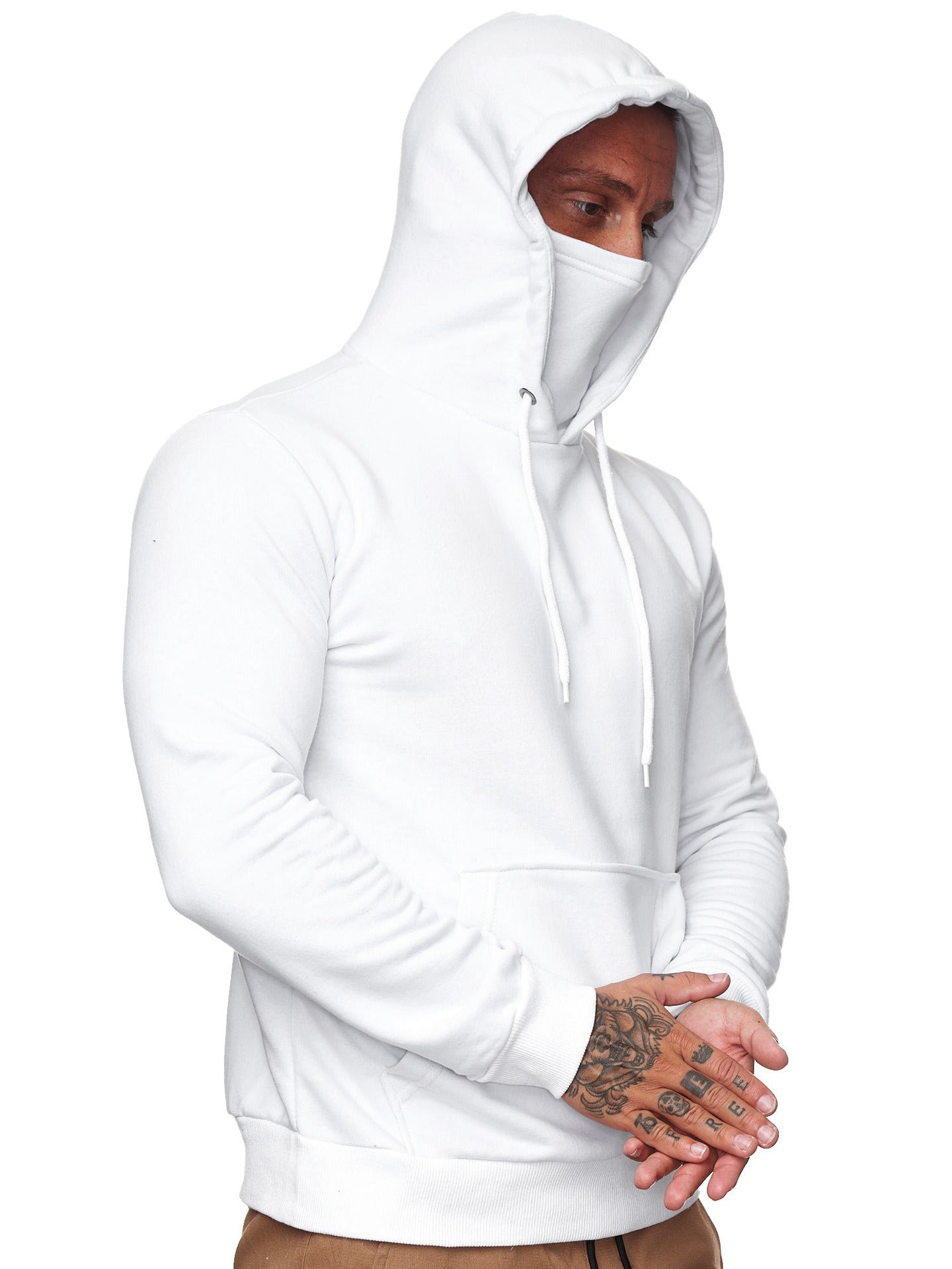 Sportswear Men's Sweater Hooded Long Sleeved T-Shirt Call Of Duty Men's Sweater Mask