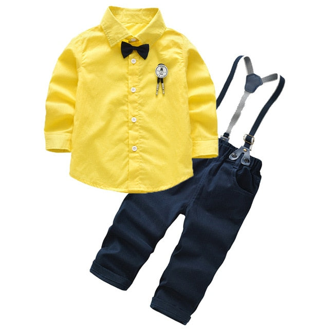 4Pcs Boys Clothes Sets Summer Children Clothing Baby Boy Sport Suit T-shirt+Jeans Costume For Kids