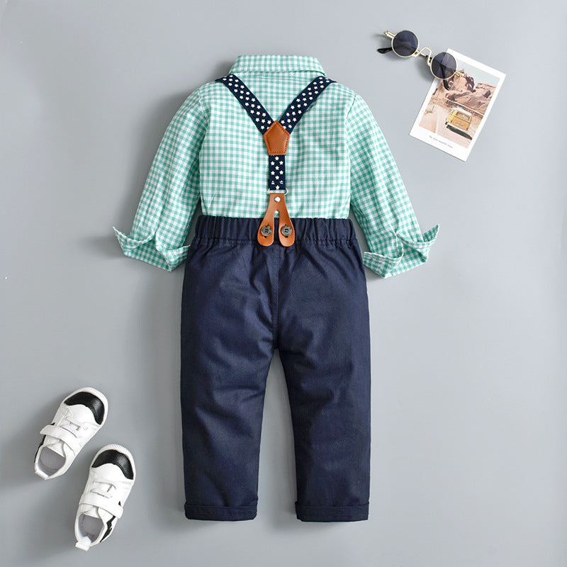 Children's Clothing Two-Piece Children's Clothing Summer And Autumn Boys Long Sleeve Baby Baby Clothes