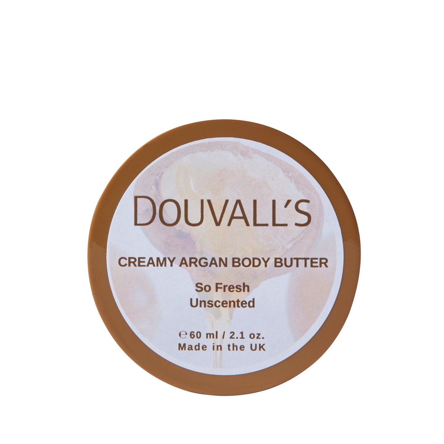 Organic Creamy Argan Body Butter 60ml NEW FORMULA Five scents available