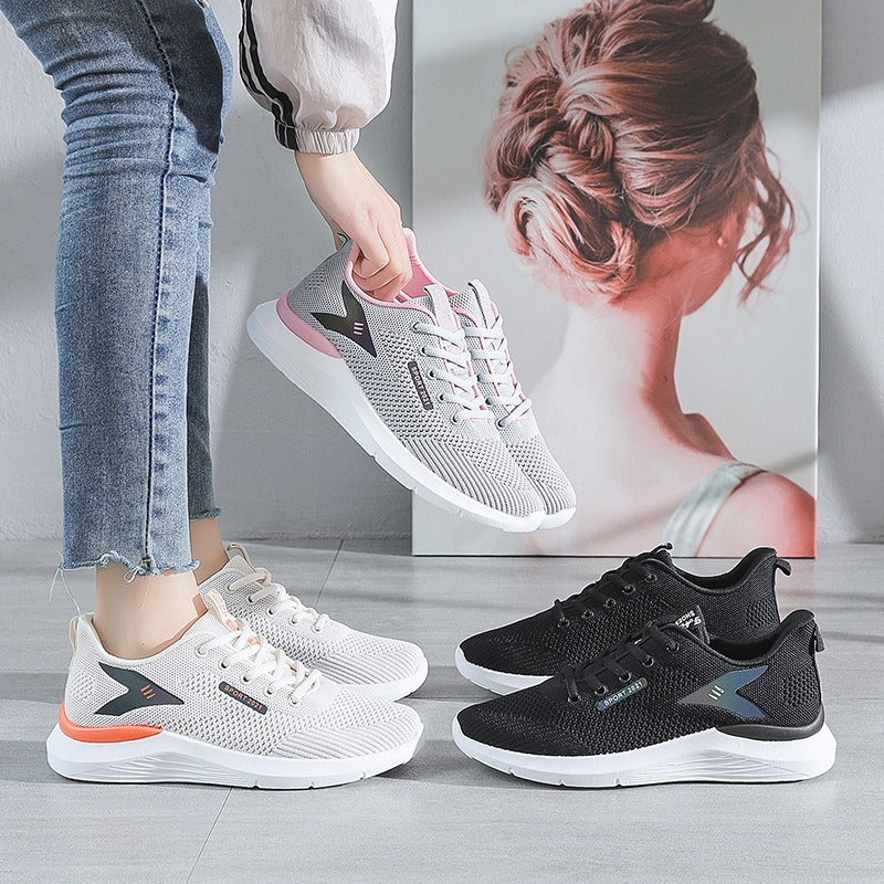 Women's Sneakers New Breathable Casual Shoes Fashion Korean Running Shoes