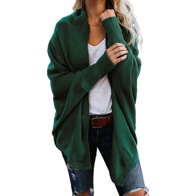 Winter New Sweater Sweater Cardigan Large Women's Sweater Coat